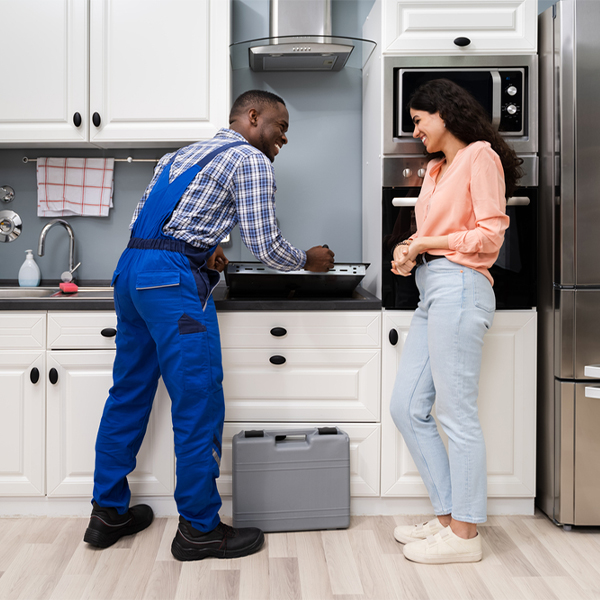 can you provide an estimate for cooktop repair before beginning any work in Westmoreland